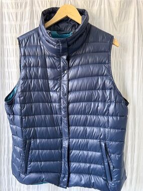 GAP Navy Blue Quilted Puffer Jacket